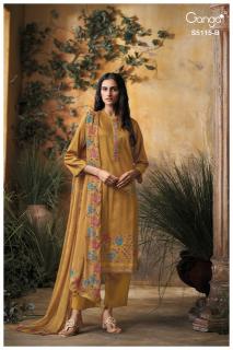 Ganga saiba 5115 cotton dress material wholesale price